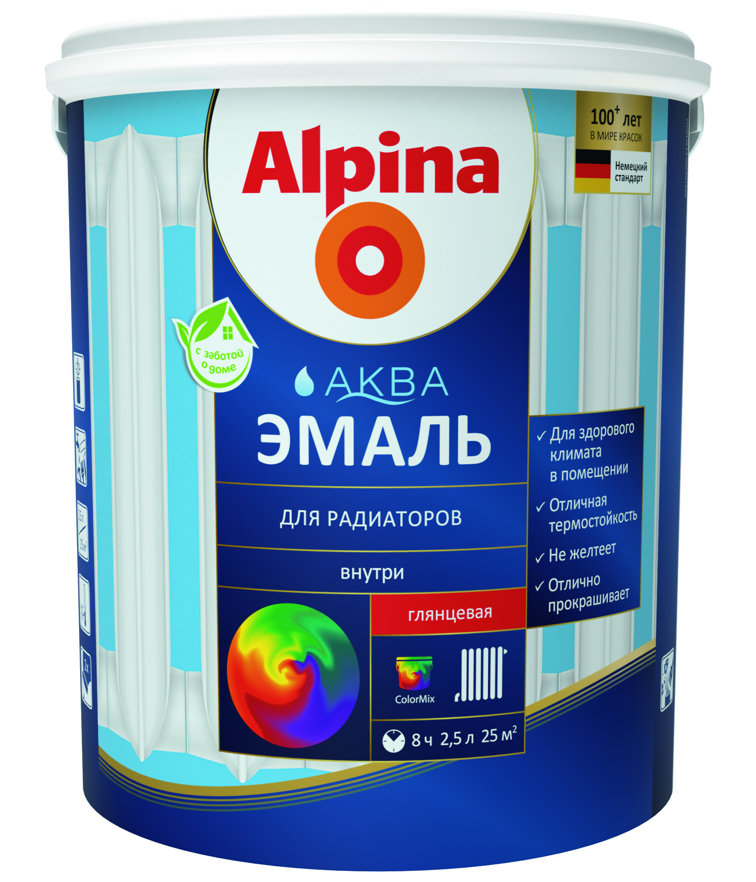 Alpina эмаль для радиаторов