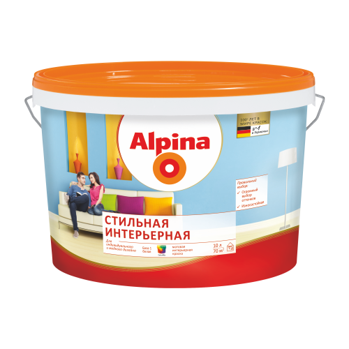 Краски Интерьерные Альпина Купить